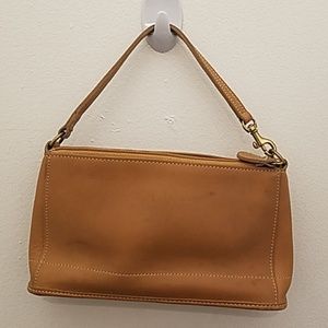 Vintage Coach Leather Mini Bag/Wristlet